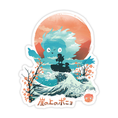 Ukiyo Goldfish Sticker