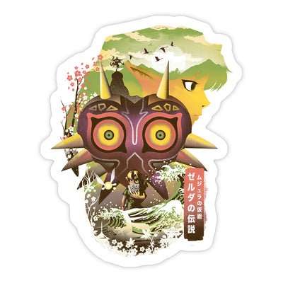 Ukiyo Majoras Sticker