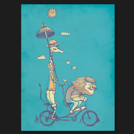 Bicycle Built For Love Print