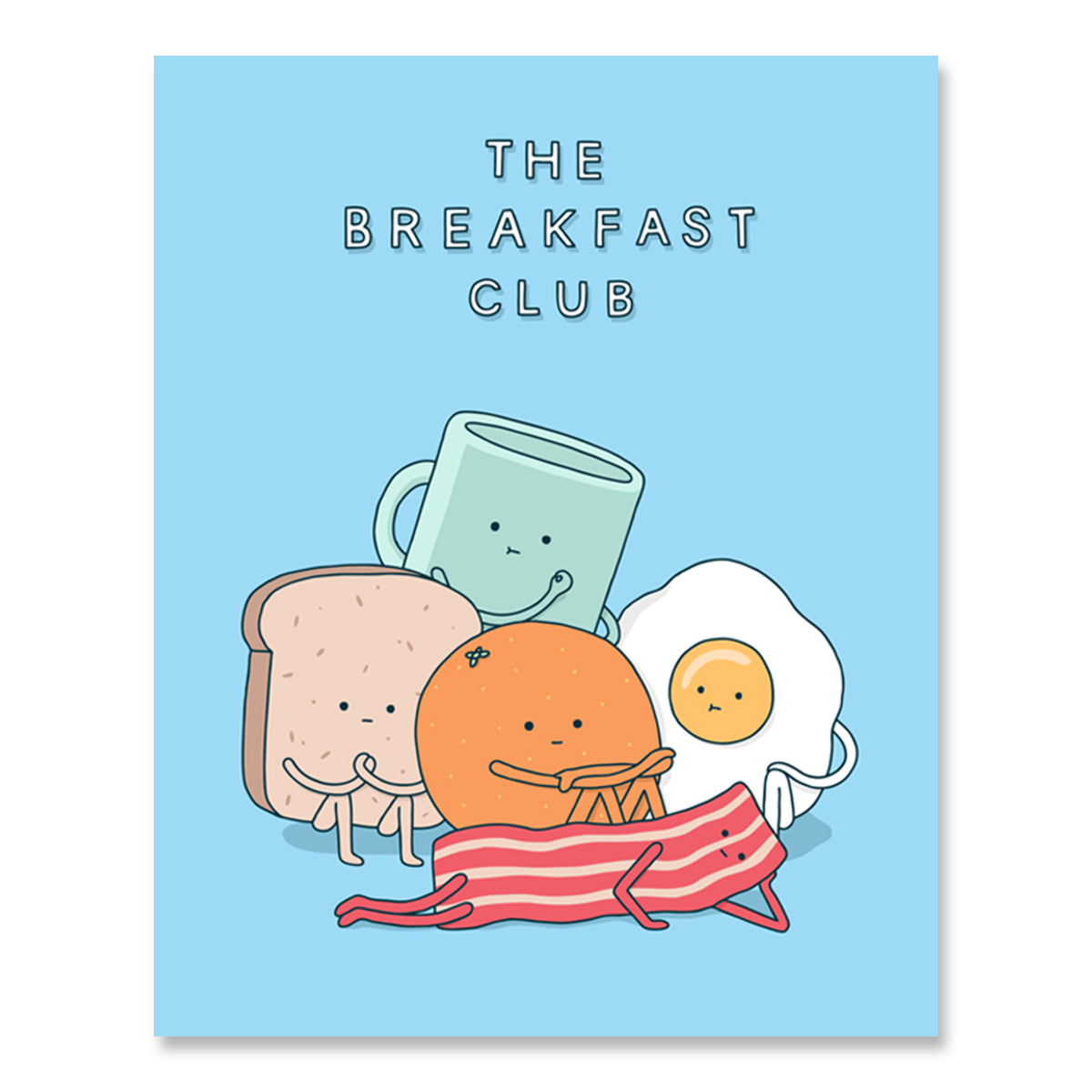 Ukiyo-e Breakfast Club Print