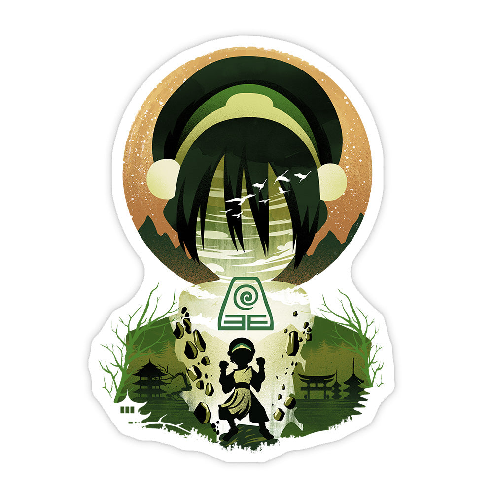 Ukiyo Earthbender Sticker