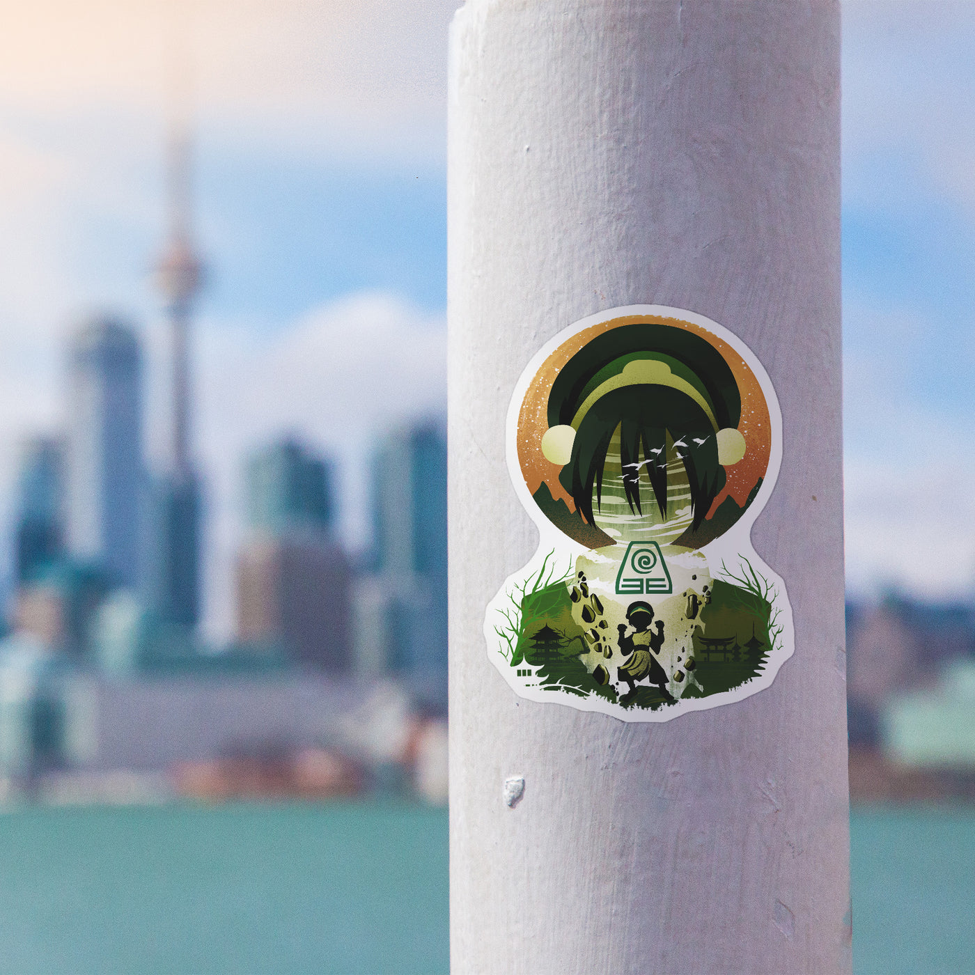 Ukiyo Earthbender Sticker