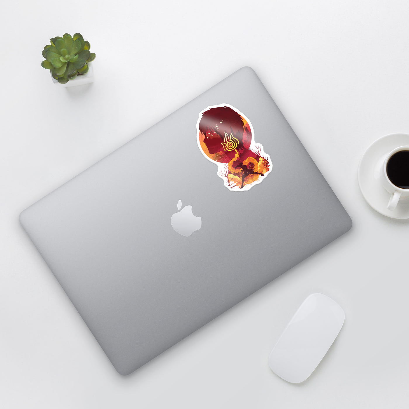 Ukiyo Firebender Sticker