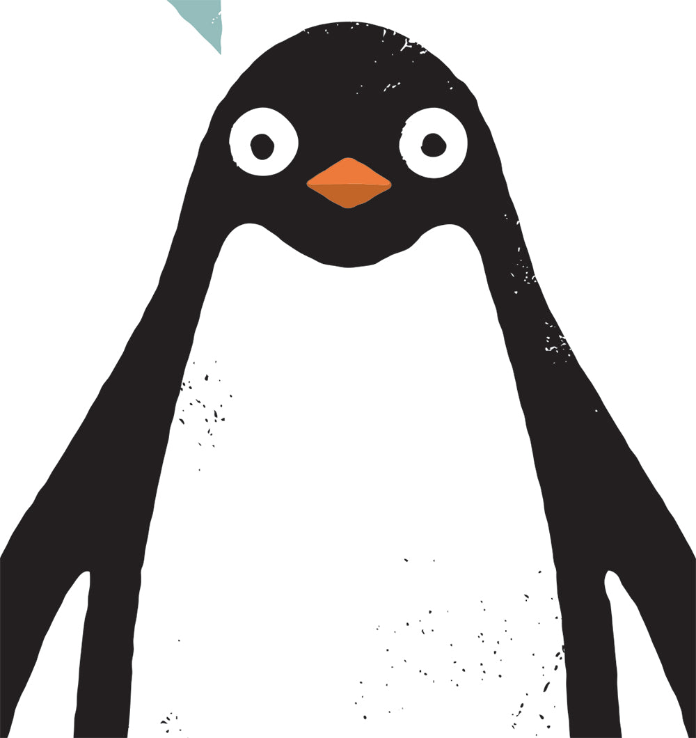 Talking Penguin Print