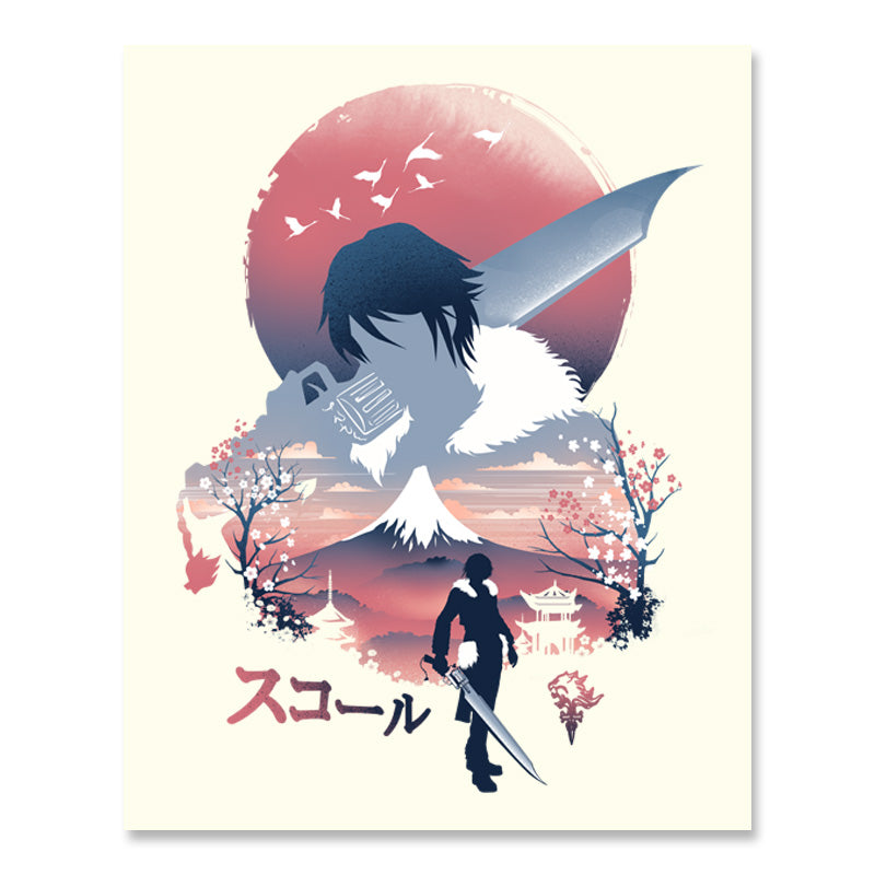 Ukiyo-e Squall Print