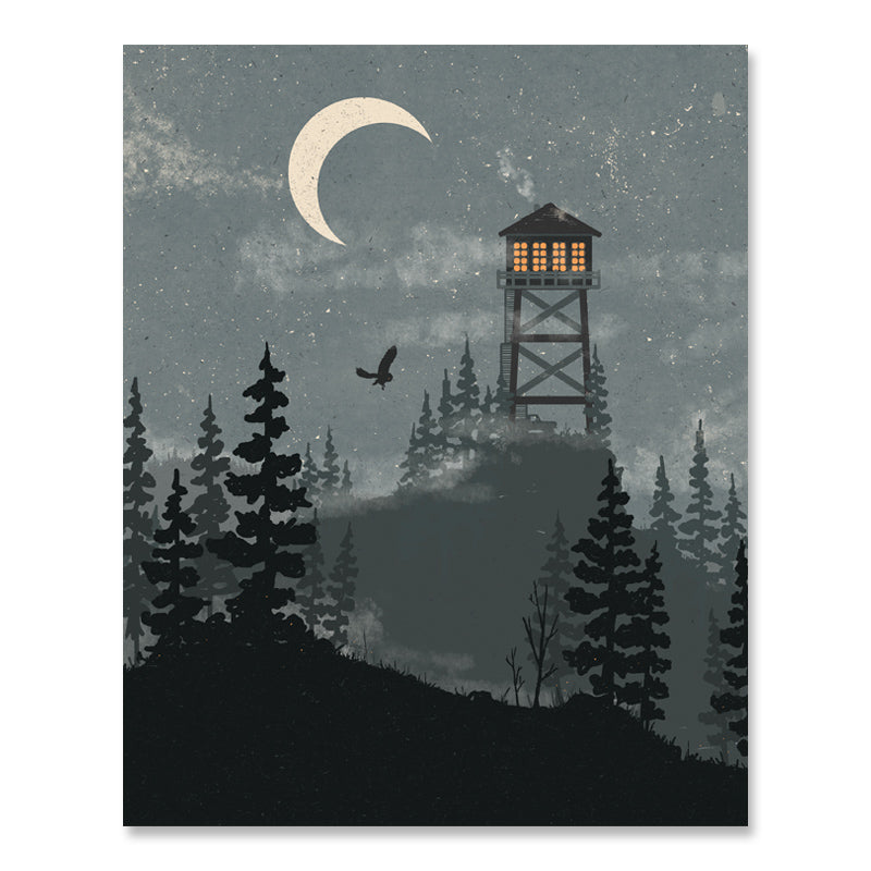 Fire Tower Print