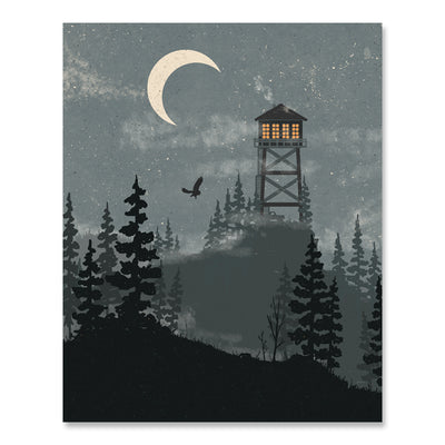 Fire Tower Print