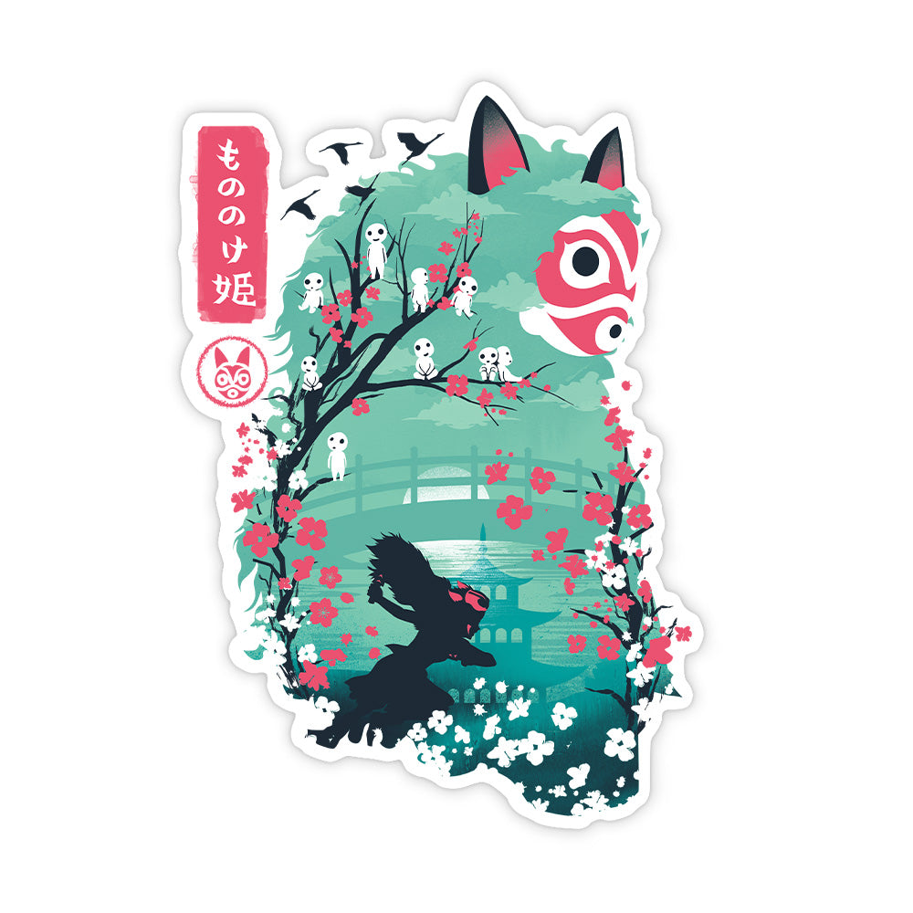 Ukiyo Princess Sticker