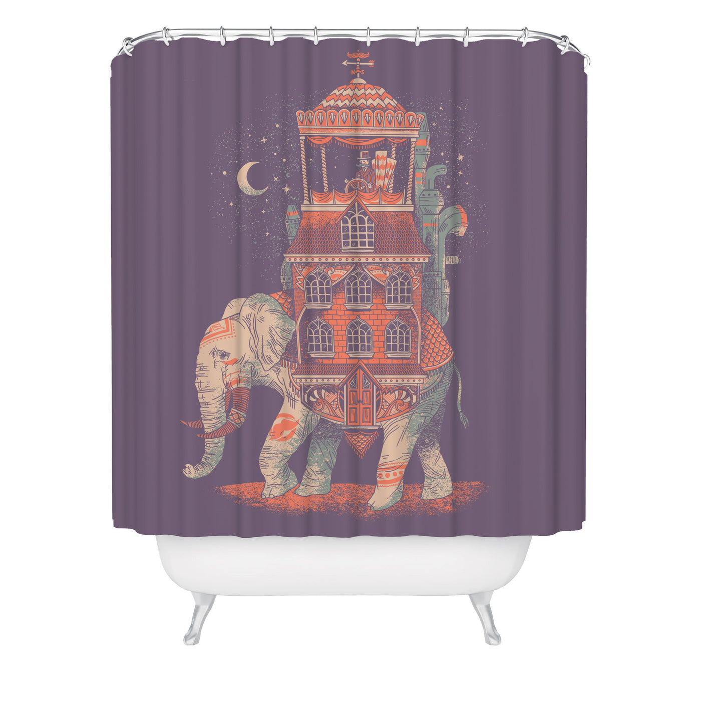 Trunk of Treasures Shower Curtain