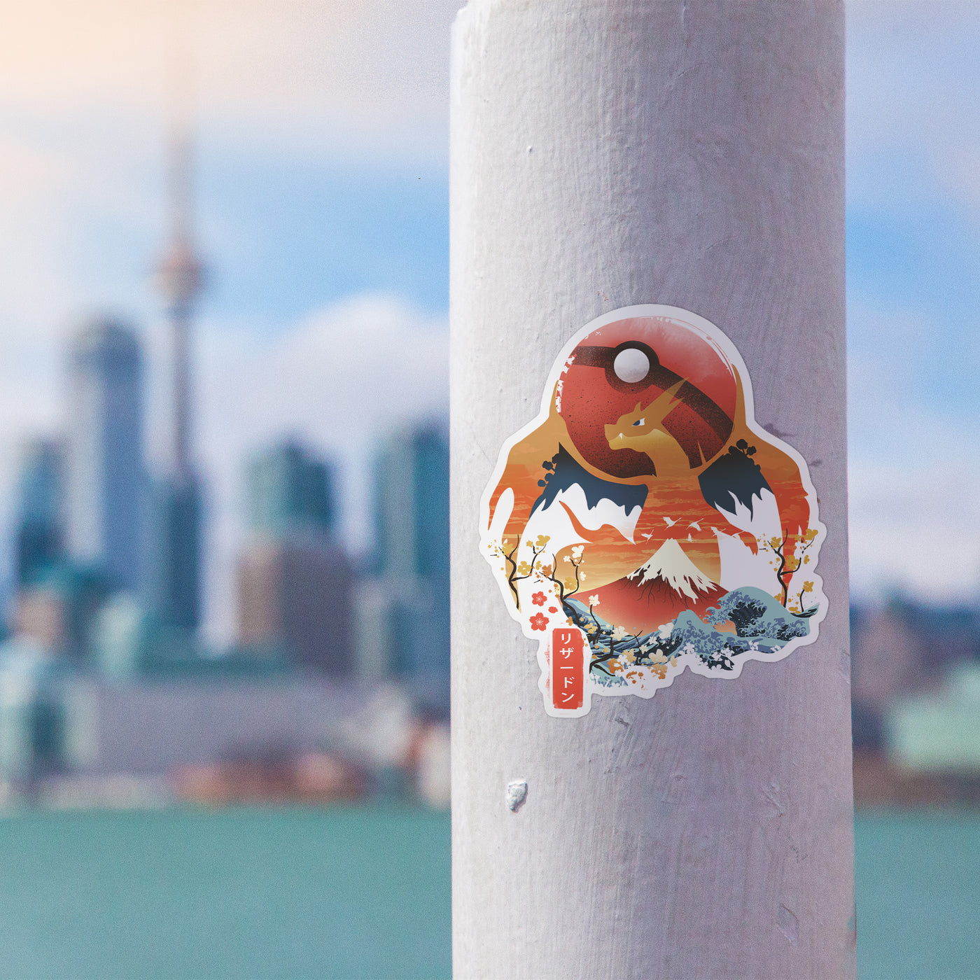 Ukiyo Char Sticker