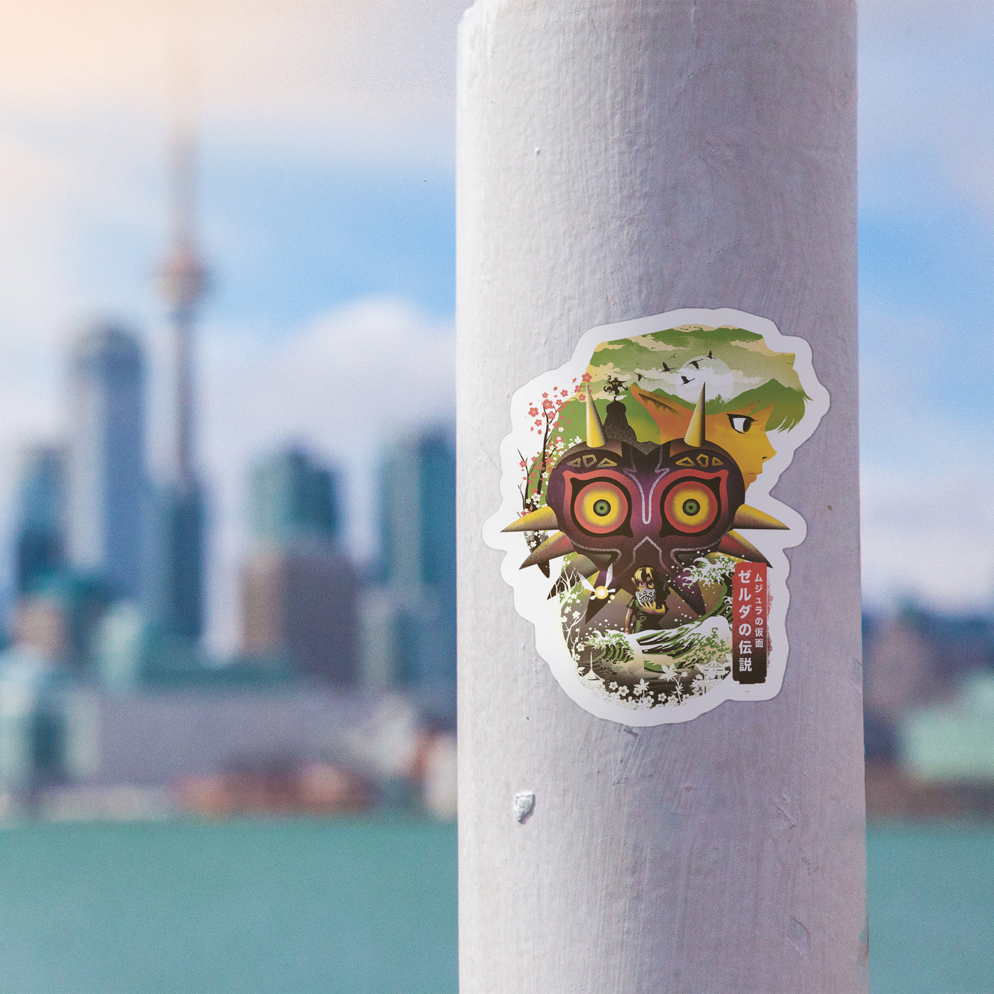 Ukiyo Majoras Sticker