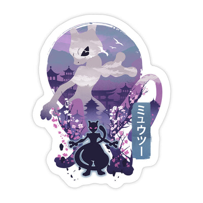 Ukiyo Mewtwo Sticker