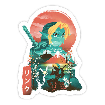 Ukiyo Ocarina Sticker