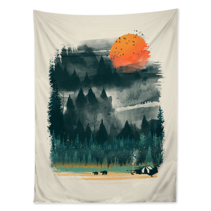 Wilderness Camp Tapestry