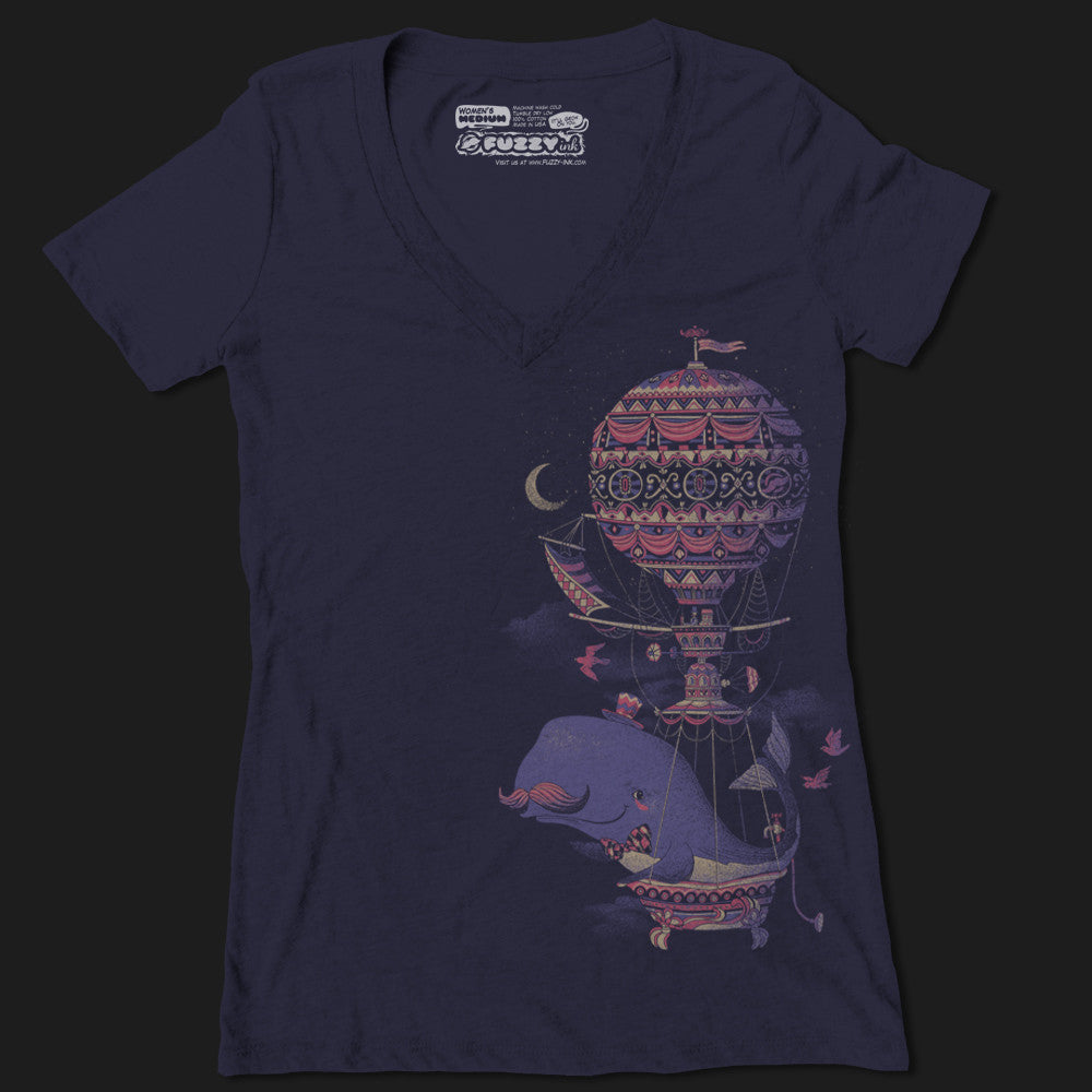 Whale of a Tale V-Neck