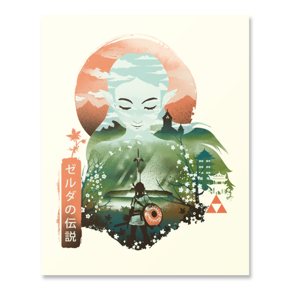 Ukiyo-e Wild Breath Print