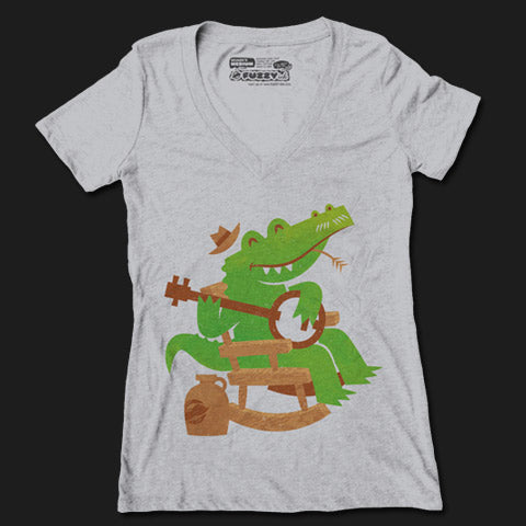 Sweet Home Alligator V-Neck