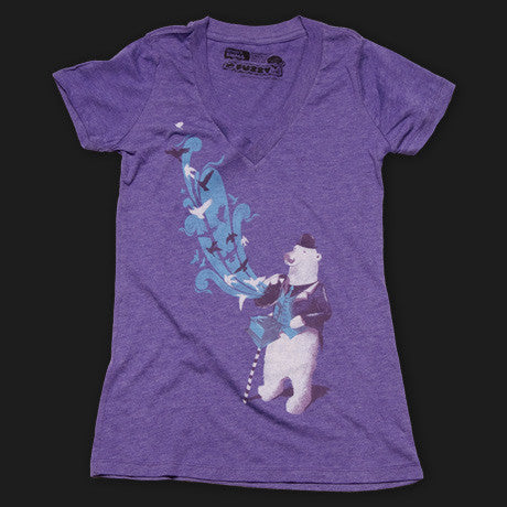 Music In Flight V-Neck